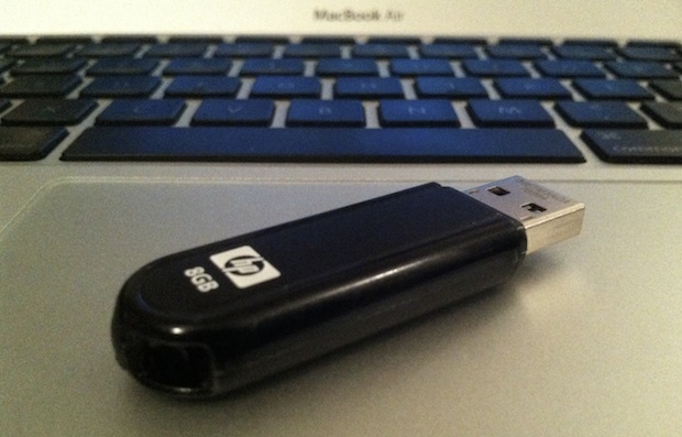 configure a usb drive for pc from mac